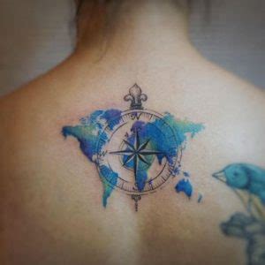 Tatuagem De Mapa Mundi Inspire Se 25 Ideias Perfeitas Para Viajantes