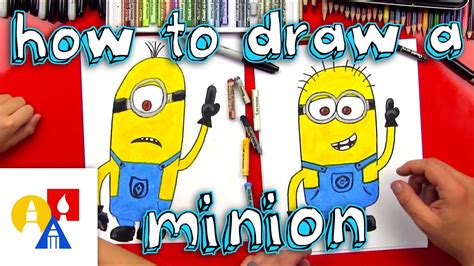 How To Draw A Minion Youtube