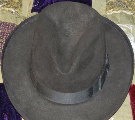 Indiana Jones Raiders Of The Lost Ark Style Genuine Stetson Hat Cosplay