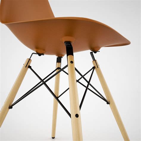Vitra Dsw Chair And Eames Table 3d Model Cgtrader