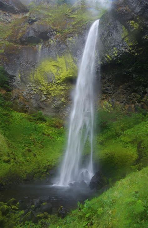 Elowah Falls By Loree Johnson Scenic Views Beautiful Nature Waterfall