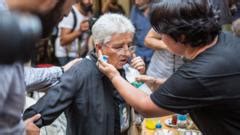 Turkey Police Fire Tear Gas At Mothers Protest Bbc News