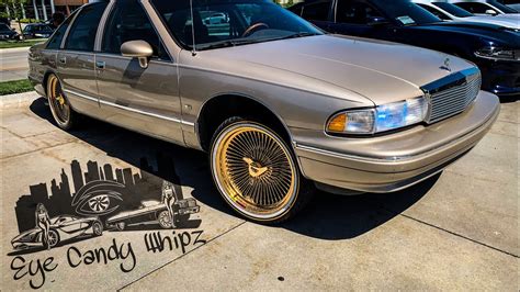 Gold Daytons And Vogues On My Homies Caprice Youtube