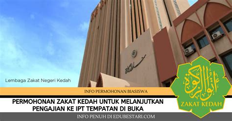 Nak jumpa bila bila masa boleh, sangat mesra pelajar. Permohonan Dermasiswa Zakat Kedah Untuk Melanjutkan ...