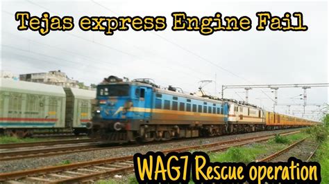 Irctc Tejas Express Engine Failure Rescue Operation Mumbai
