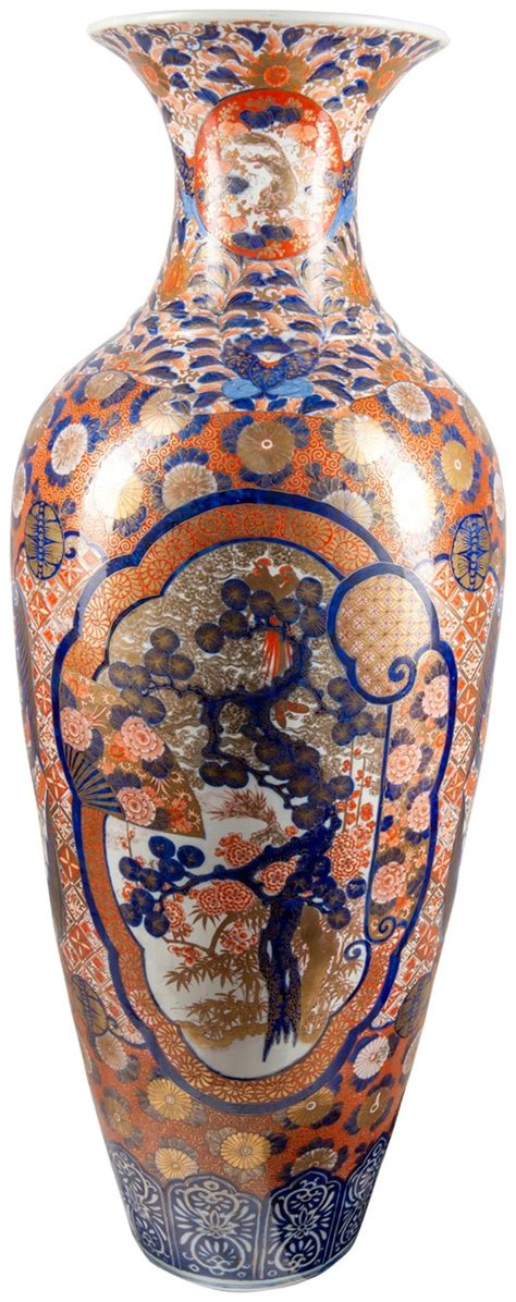 Large Pair Of Japanese Imari Porcelain Vase Circa 1880 For Sale At 1stdibs