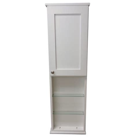 They contain one drawer with specialty unit: 36-inch Alexander Series On the Wall Cabinet with 18-inch Open Shelf 2.5-inch Deep Inside ...