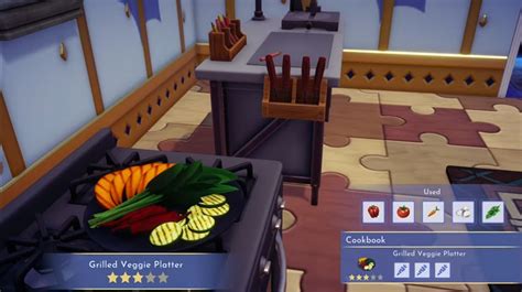 How To Make A Grilled Veggie Platter In Disney Dreamlight Valley Dot