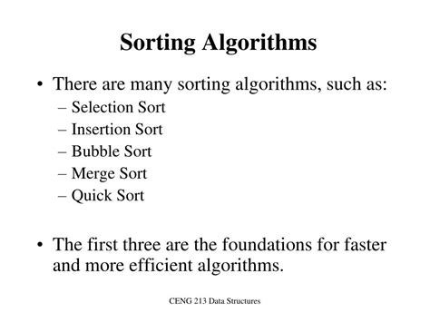 Ppt Sorting Algorithms Powerpoint Presentation Free Download Id