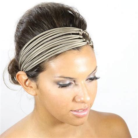Champagne Headband Silk Headband Headbands For Women