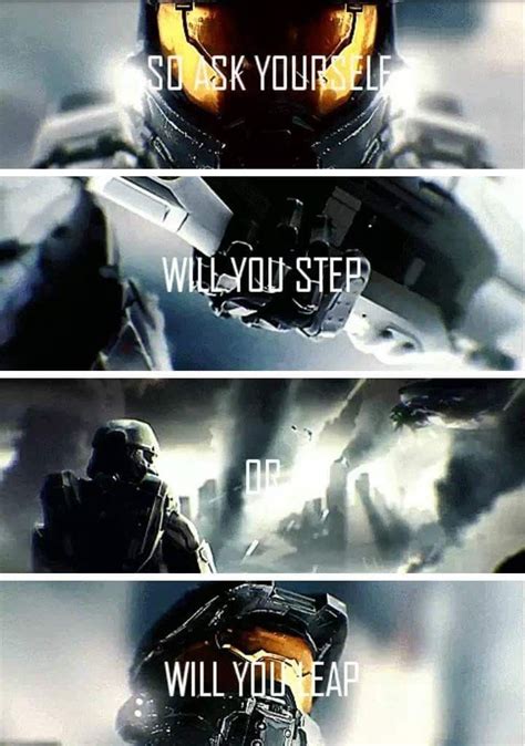 Pin By Sean On Halo Just Wake Me When You Need Me Halo Spartan Halo Quotes Halo