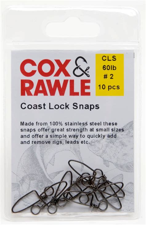 Cox And Rawle Ssteel Coastlock Snaps Glasgow Angling Centre