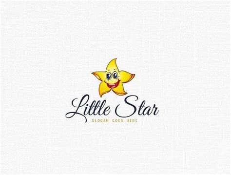 Custom Children Logo Design Little Star Tasarım