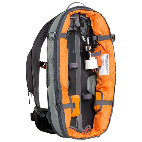 Statistics show that in 20% of the avalanche deaths the airbag was not deployed. ABS P.Ride Compact Base Unit - Avalanche airbag | Free EU Delivery | Bergfreunde.eu