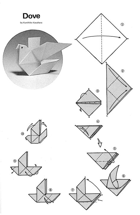 15free Origami Dove Theplainofdeadcities