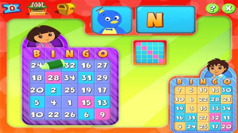 Lets Play Nick Jr Bingo Episode 1 Just By A Hair Youtube