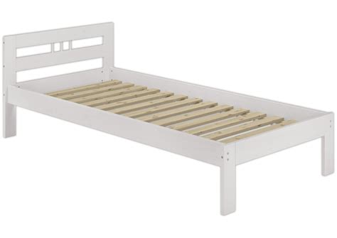 „schnäppchen ist eigentlich eine bewertung aus sicht des bevorteilten und nicht des übervorteilten. Einzelbett Jugendbett 90x200 Futonbett Kieferbett weiß Massivholz Rollrost Gästebett 60.64-09 W ...