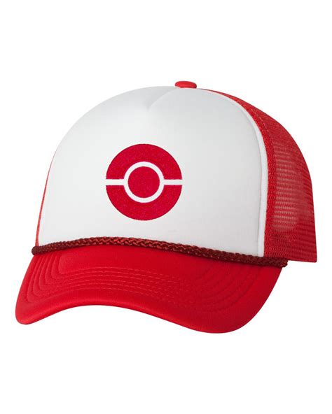 Embroidered Pokemon Trainer Hats Etsy