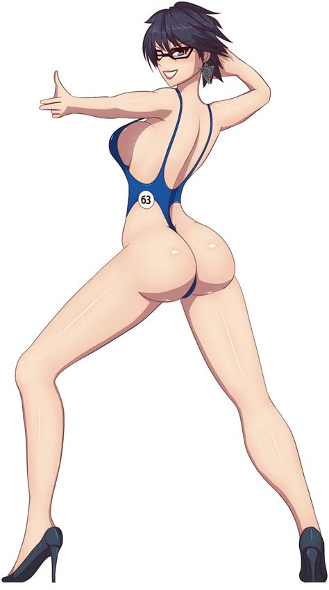 Rule 34 Ass Bayonetta Bayonetta Character Bayonetta 2 Bikini Bubble Butt Earrings Female