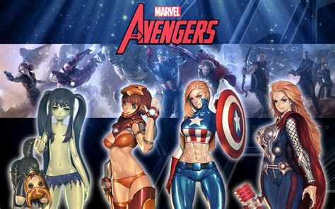 The Avengers Sexiness Assemble Desktop Widget By Butzyung On Deviantart