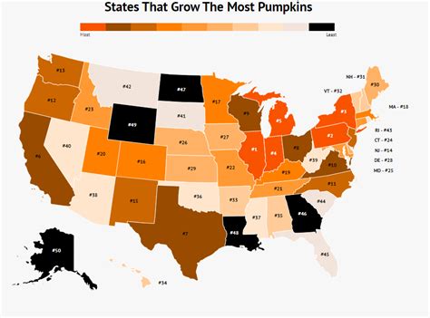 The States That Grow The Most Pumpkins And Fun Facts Zippia