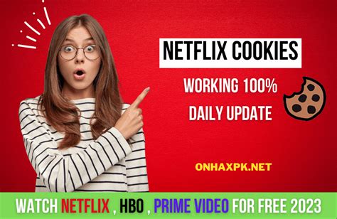 Netflix Cookies 100 Working Daily Update Onhaxpk