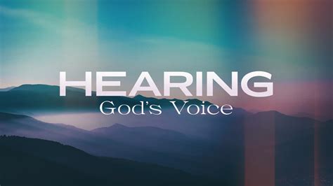 Hearing Gods Voice Part 2 By Ps Phil Ward Gateway Church Geelong