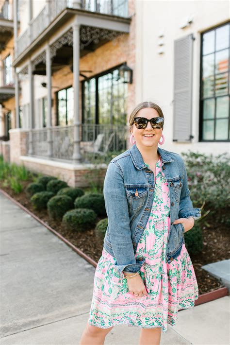 lilly pulitzer dress styled 2 ways thrifty pineapple