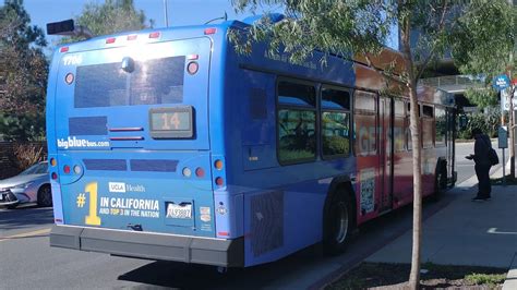 Full Ride Santa Monica Big Blue Bus Line 14 Playa Vista To Brentwood