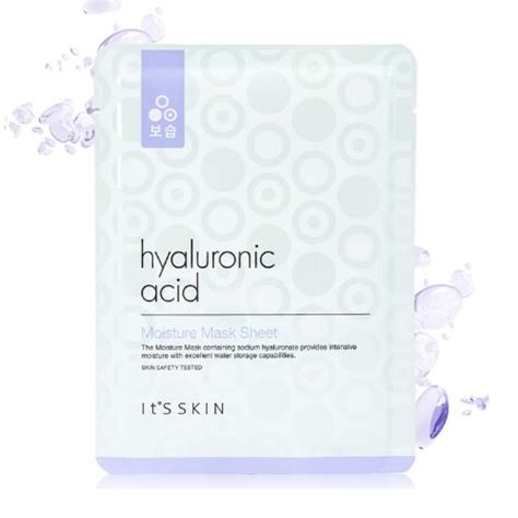 Consumers love the hyaluronic acid intensive cream from cosrx. It's Skin Hyaluronic Acid Moisture Mask Sheet - Korean ...