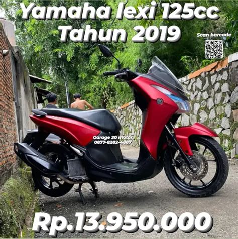 Yamaha Lexi 125cc Bluecore Std Tahun 2019 TT Nmax Aerox PCX Adv Motor