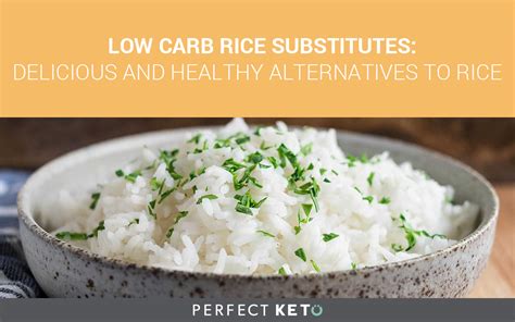 Alternatives To Rice Delicious And Healthy Low Carb Rice Substitutes