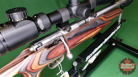 Rifle Savage Mark Ii 22lr Bolt Laminated Stock Wbsa Scope 4 16x40ir