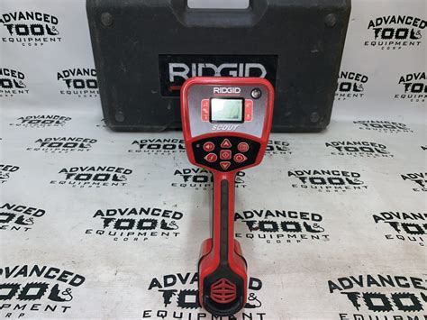 Ridgid Scout Sonde And Sewer Camera Line Locator Advanced Tool