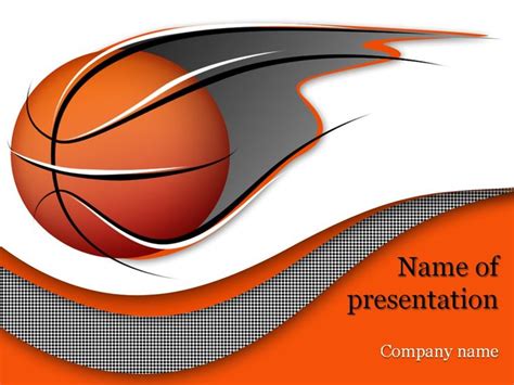 Basketball Powerpoint Template Templates Basketball Free