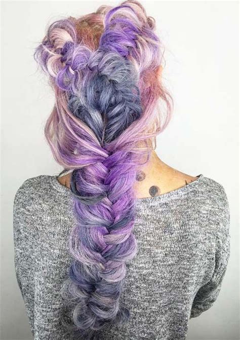 100 Ridiculously Awesome Braided Hairstyles Layered Fishtail Braids