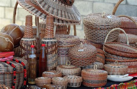 Traditional Kalinago Basket Craft From Dominica By Tropical Ties Dominica