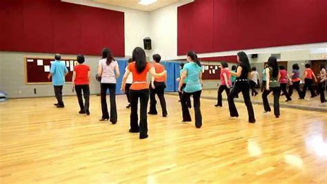pop n drop line dance dance and teach in english and 中文 youtube