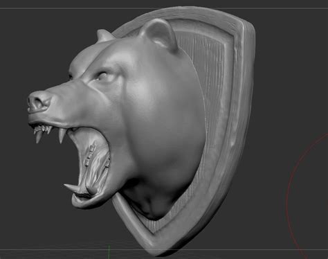 Bear Head 3d Model 3d Printable Cgtrader