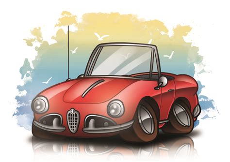 12 Novelty Classic Car Cartoons Classic Car Land Car Cartoon