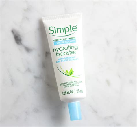 Soak In Hydration With Simple Skincare Water Boost — Beautiful Makeup