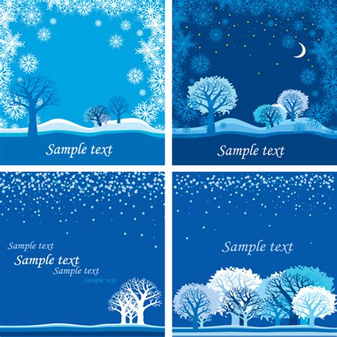 Bright Winter Snow Backgrounds Art Vector Vectors Graphic Art Designs