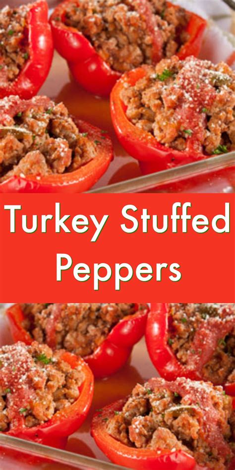 Diabetic recipes, wilmington, north carolina. Turkey Stuffed Peppers | Recipe in 2020 | Stuffed peppers ...