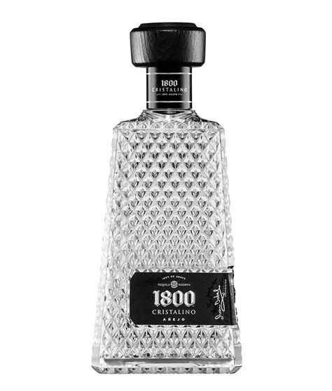 Elegancia Pura Tequila 1800 Cristalino Botellas De Alcohol Botellas