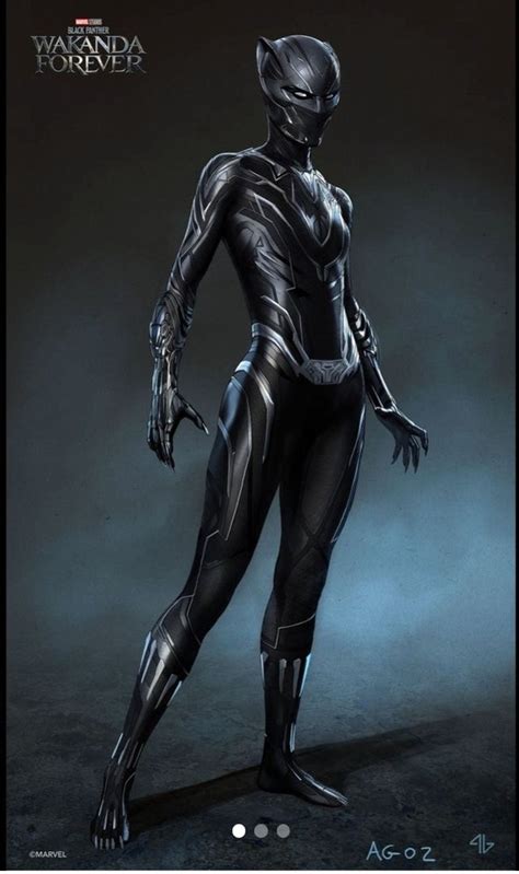 Unused Shuris Black Panther Concept Art By Artist Adi Granov R