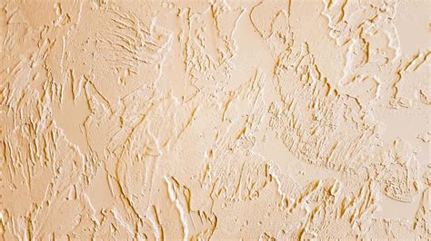 Light Textured Plaster As A Background Decorative Plaster Effect On