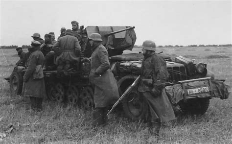 German Halftrack Sdkfz 104 World War Photos