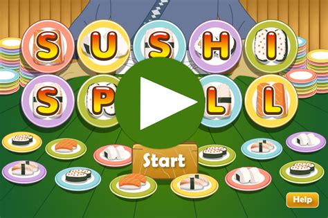 British Council Learn English Video Zone - Sushi Spell | General English - Games | British Council