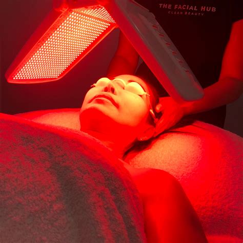 Led Light Therapy Facial Benefits Acne Anti Ageing Facial Brisbane