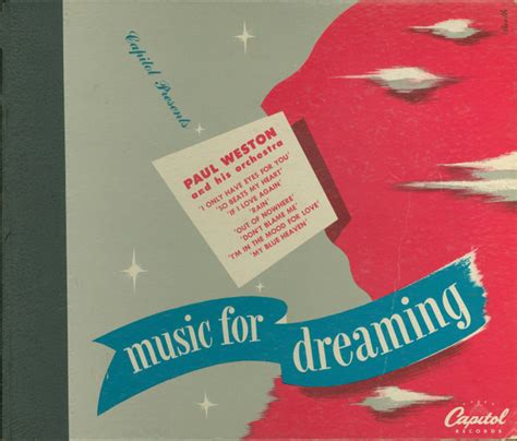 Paul Weston And His Orchestra Music For Dreaming Releases Discogs